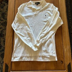 Polo by Ralph Lauren Cream Long Sleeve Shirt